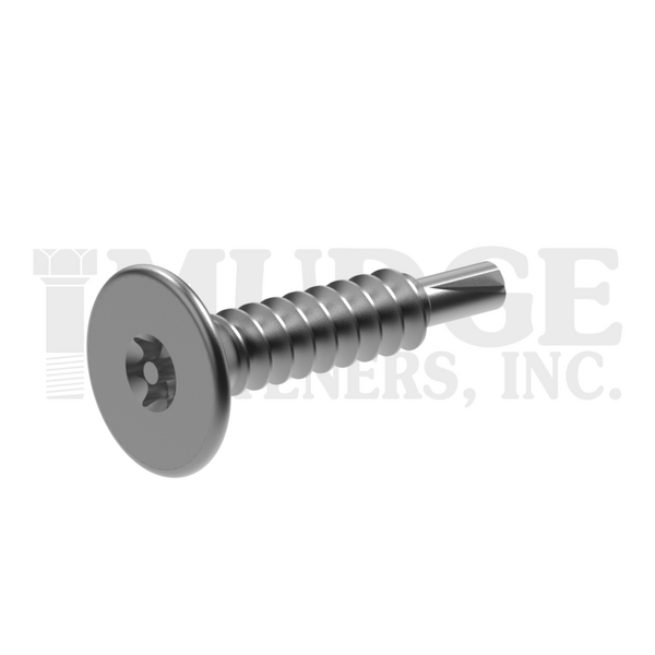 44208A200SS #8X2 FLAT HEAD 6-LOBE SECURITY SMS STAINLESS